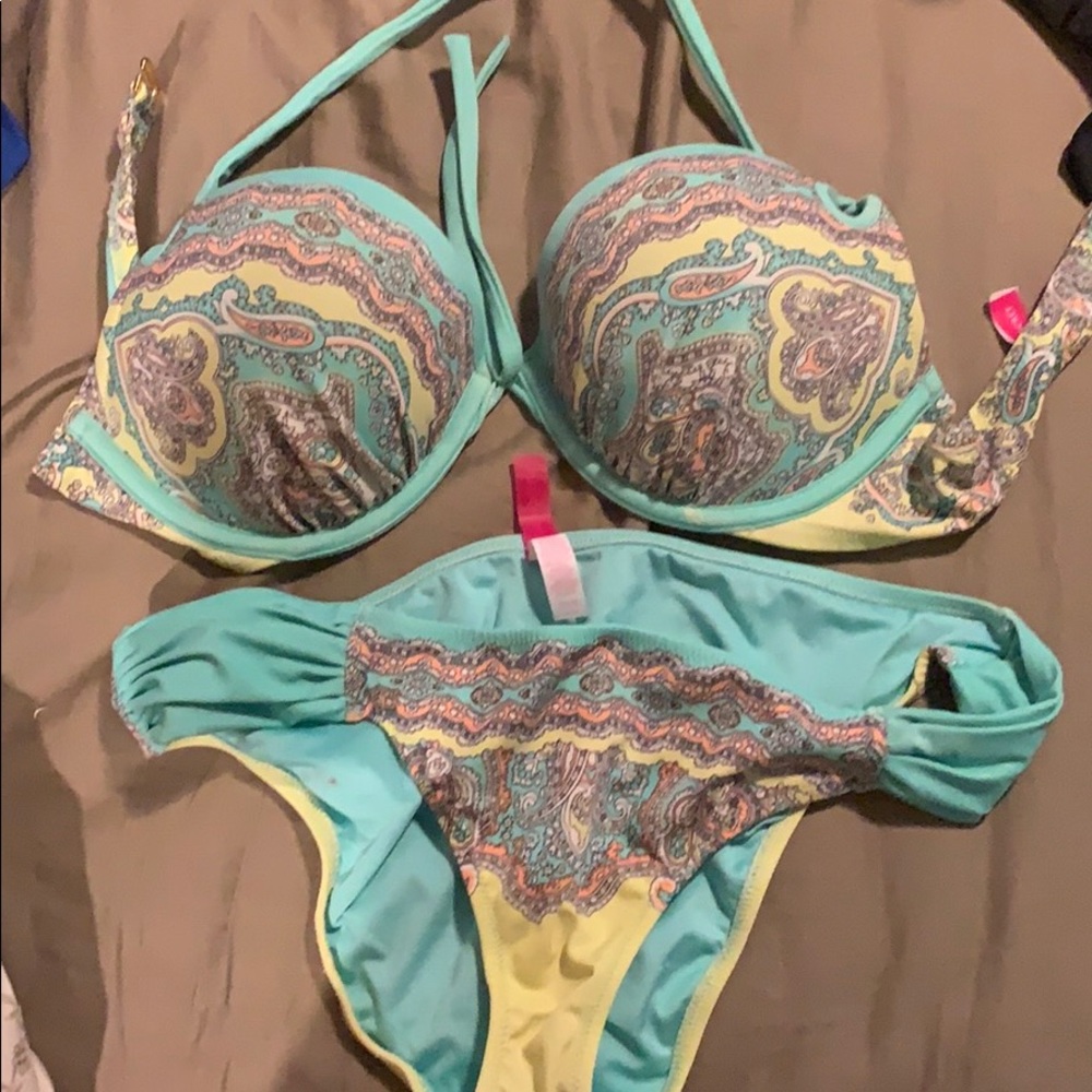 Victoria secret bombshell swim bikini 34c medium
